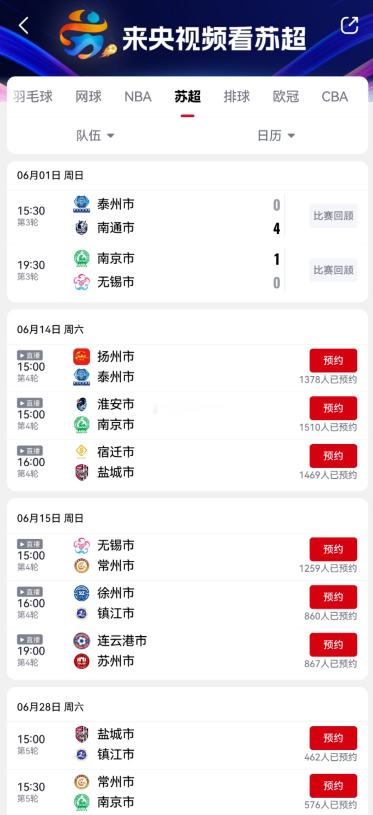 央视网都上了苏超联赛直播了。 这有意思了，明天继续20cm？ ​​​