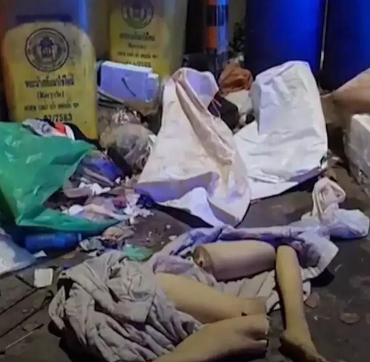英国有市民在基尼顿的丛林散步时，发现在灌木丛中怕见疑似手脚的人类肢体，怀疑是1具