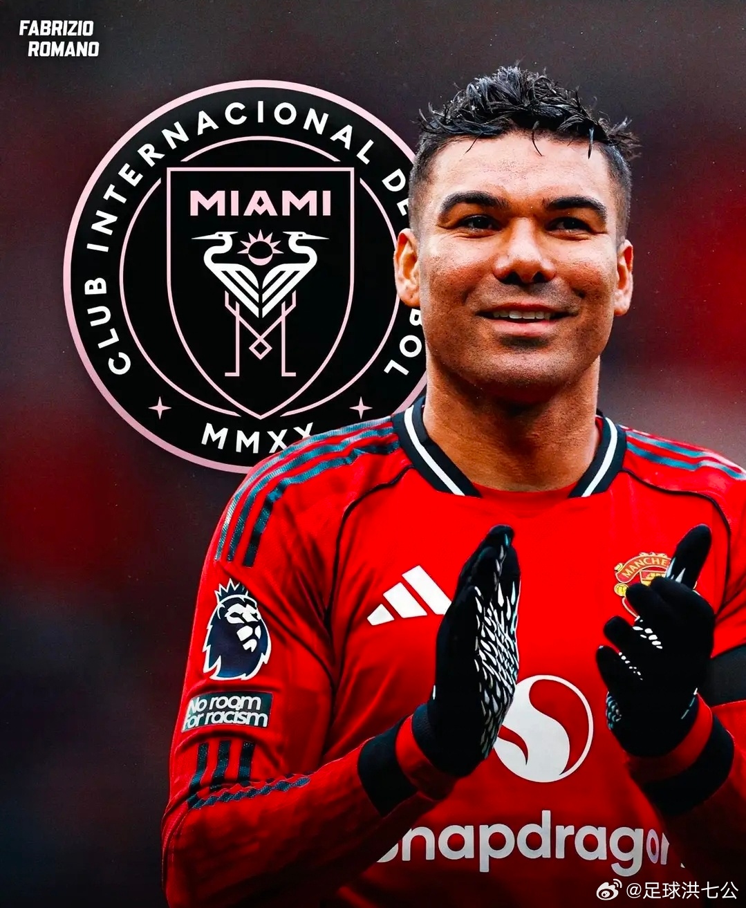 罗马诺：迈阿密国际追求卡塞米罗，胖虎梅西或聚首皇马传奇+巴萨球王，这对足坛宿敌组