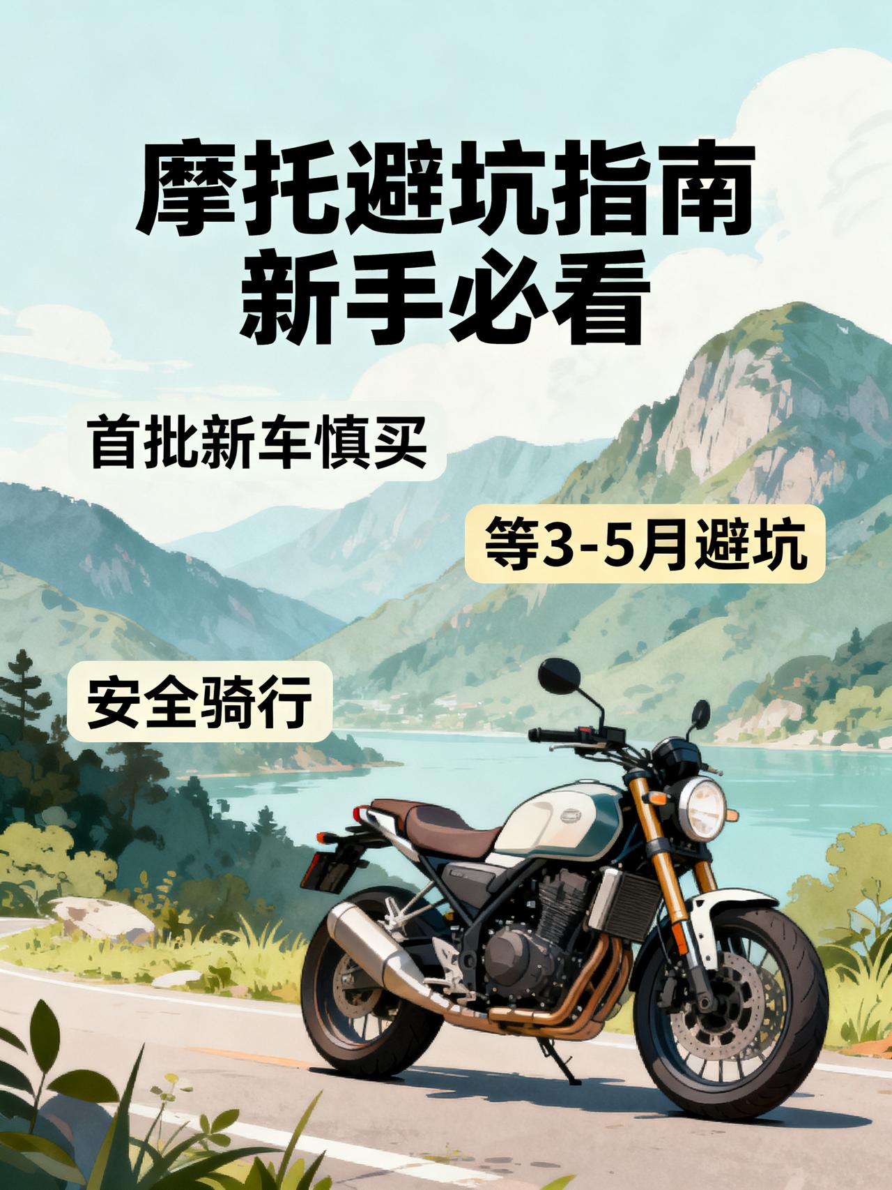 国产进口都适用！买摩托车新车别冲首批发售，看完别人踩坑再下手
玩摩托圈藏了好几年