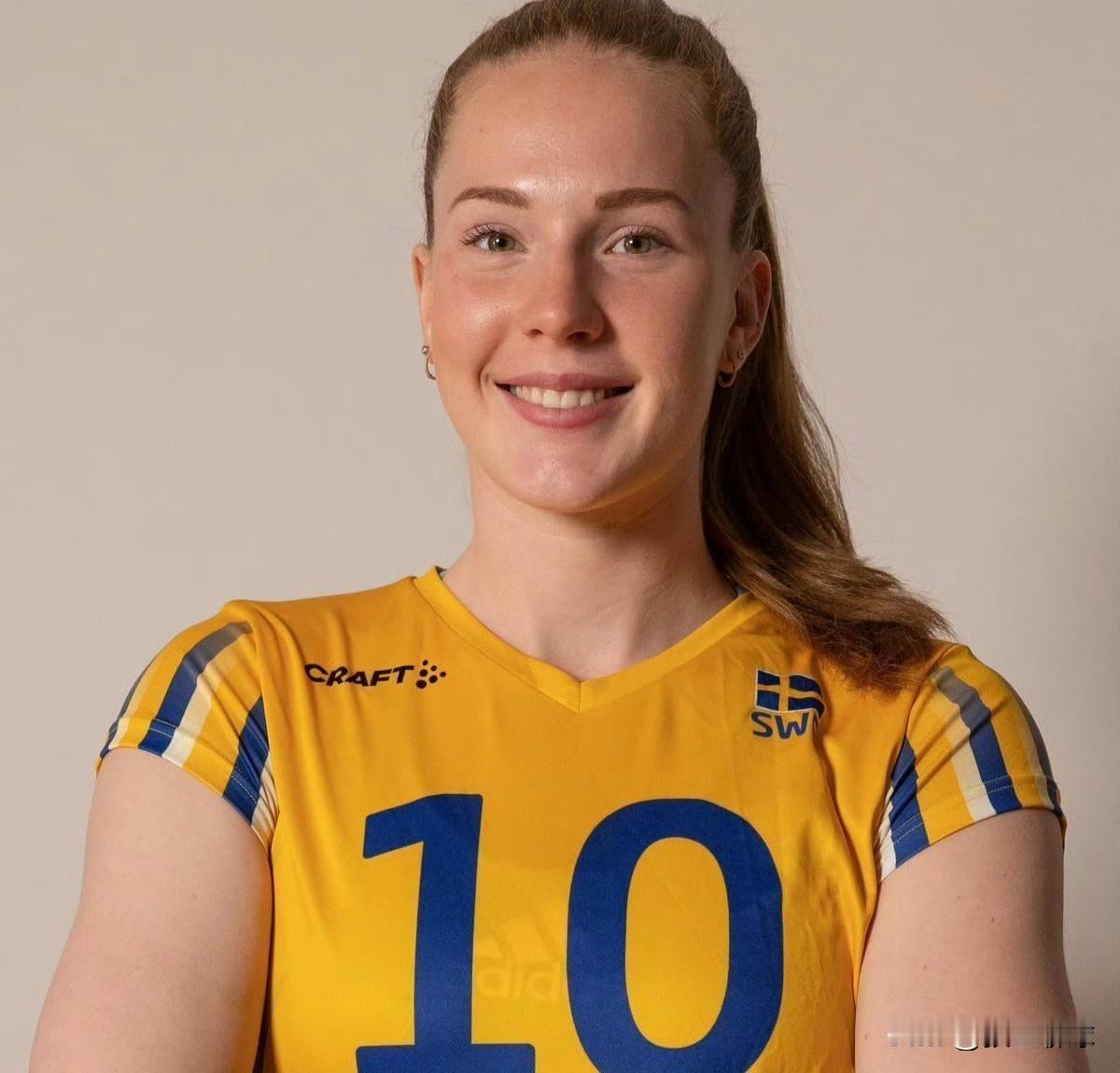 ⚔️ 欧洲女排热身赛，🇸🇪瑞典3-1🇧🇪比利时，名将伊莎贝拉.哈克独得3