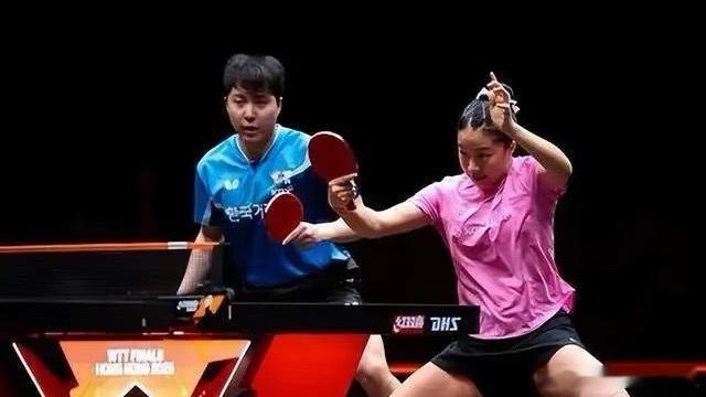 林仲勋申裕斌进决赛奥运选手还是很有实力的，混双除了莎头他们这一对还是给人很稳的感