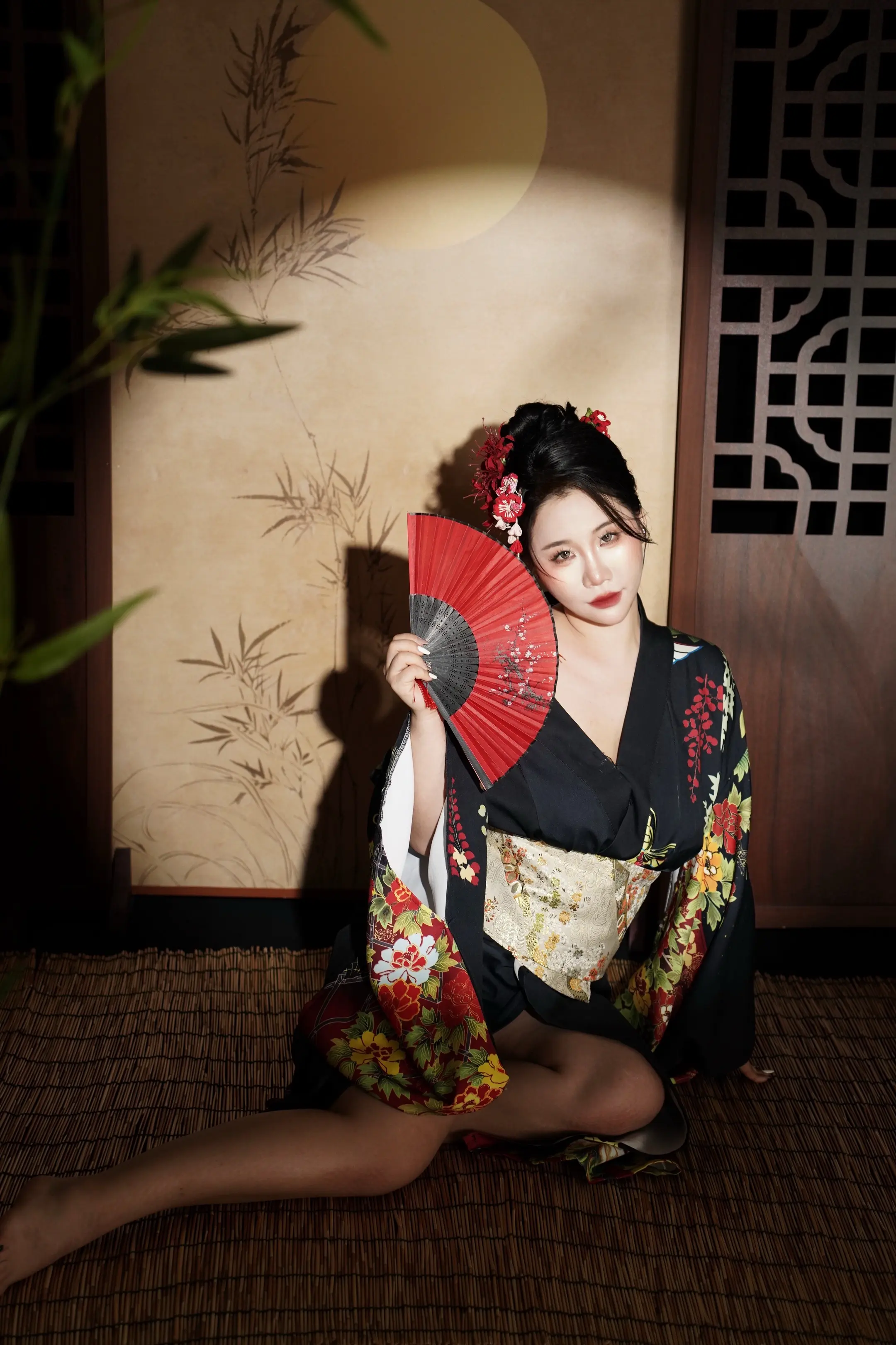 古风妆造里的东方韵 和服风次元 和服风美照 古风出片 汉服氛围感拍照