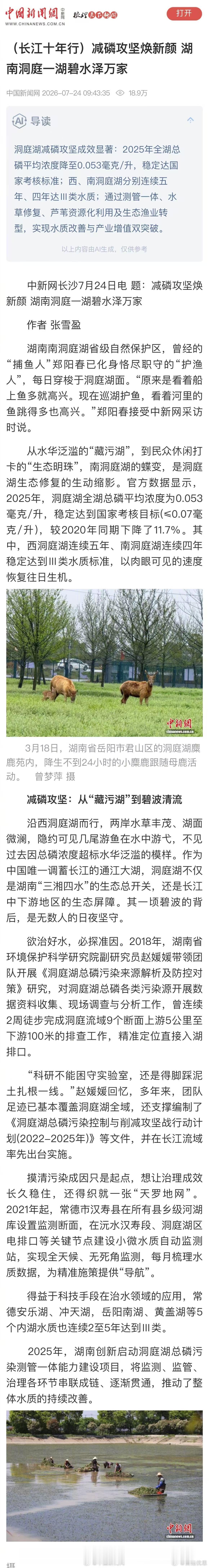 长江十年行【洞庭湖捕鱼人化身护渔人】湖南南洞庭湖省级自然保护区，曾经的“捕鱼人”