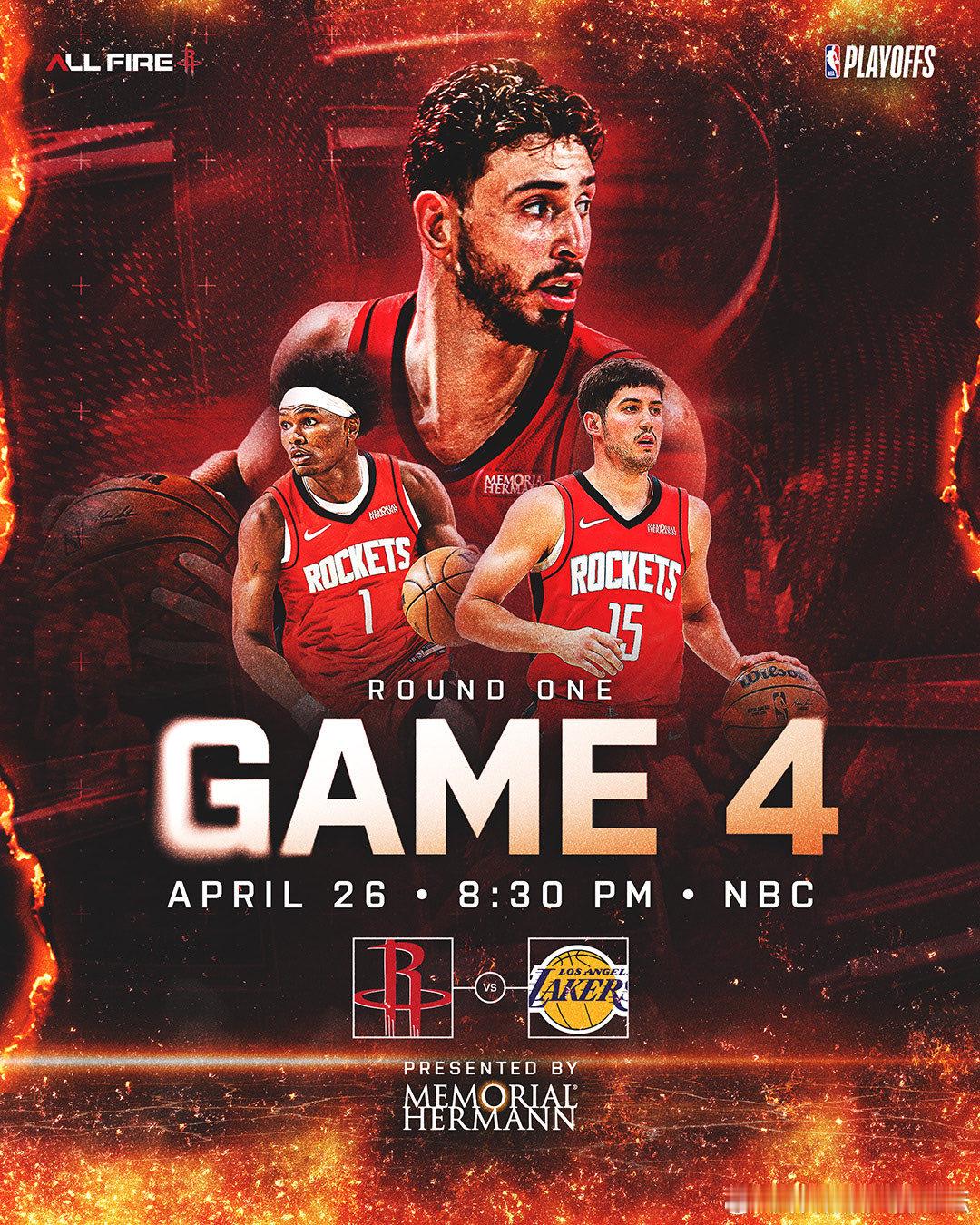 湖人vs火箭 火湖G4即将开始，很有可能赛季最后一场比赛了，且看且珍惜直播👉：