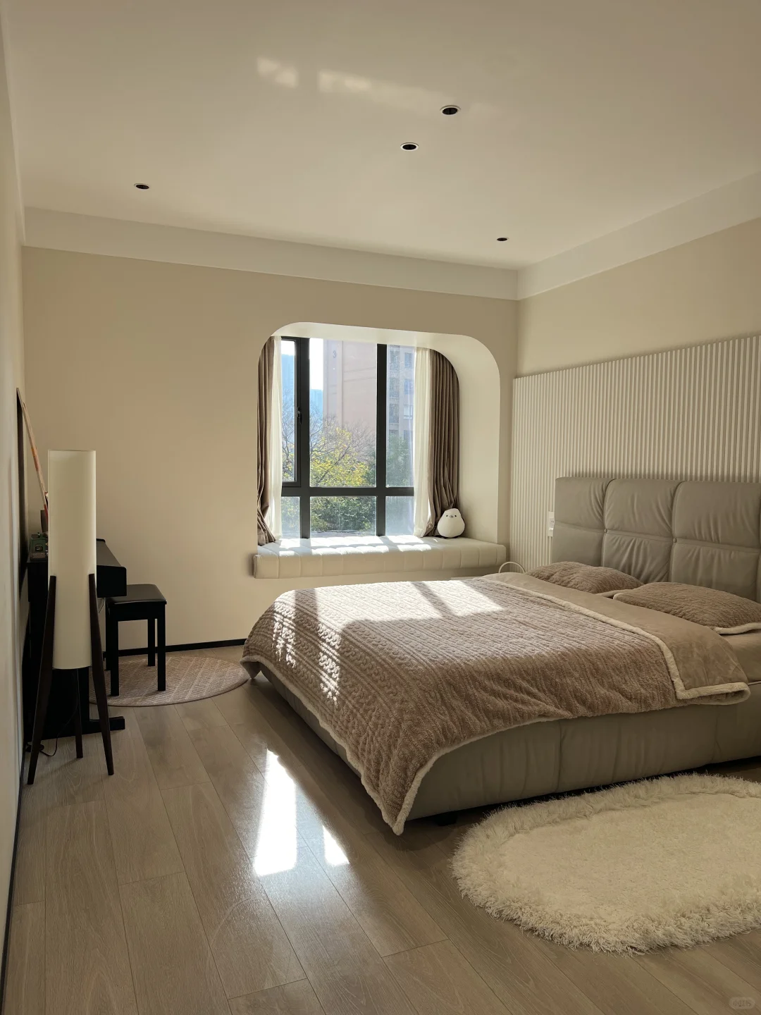 我的卧室真的好暖和！