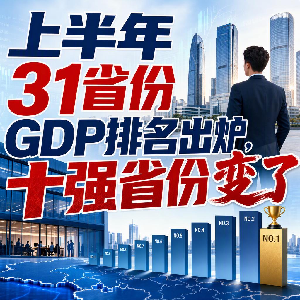 很多人以为经济十强省份的排位是雷打不动的，尤其湖南这个“老十强”，谁能想到今年就