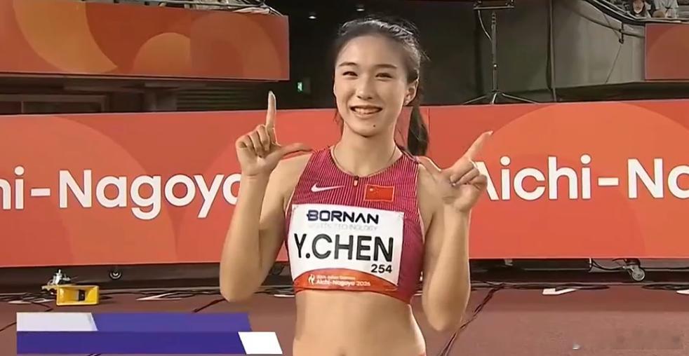 亚运女100米预赛陈妤颉无悬念头名晋级 上届冠军葛曼棋比赛途中意外受伤遗憾告别9