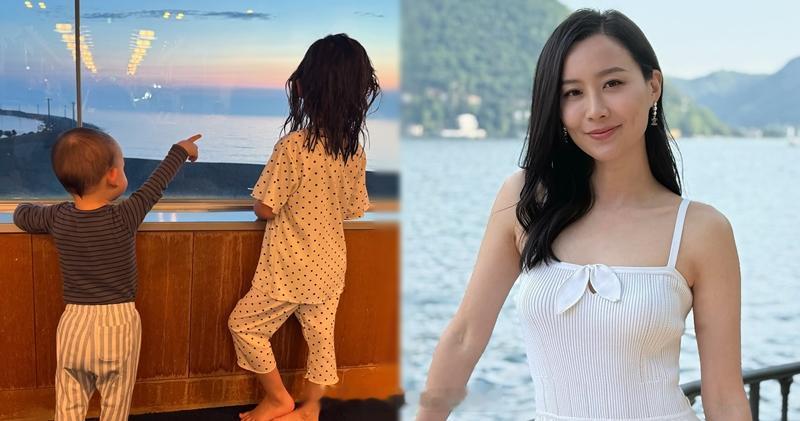 明报：陈法拉安排子女日本上暑期班 讚两孩子成长了很多陈法拉与法籍丈夫Emmanu