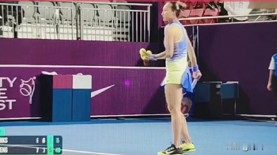 🇨🇳郑钦文WTA1000多哈赛第二轮
       🇨🇳郑钦文大比分2：