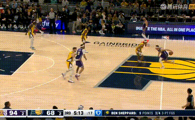 海斯16分10篮板两双，他还能继续吃！湖人vs步行者