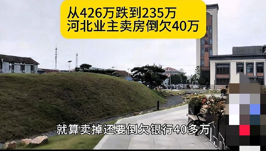 燕郊大姐买房40天就亏43万，
视频里她憔悴地说自己成了“笑话”，看着真让人心疼