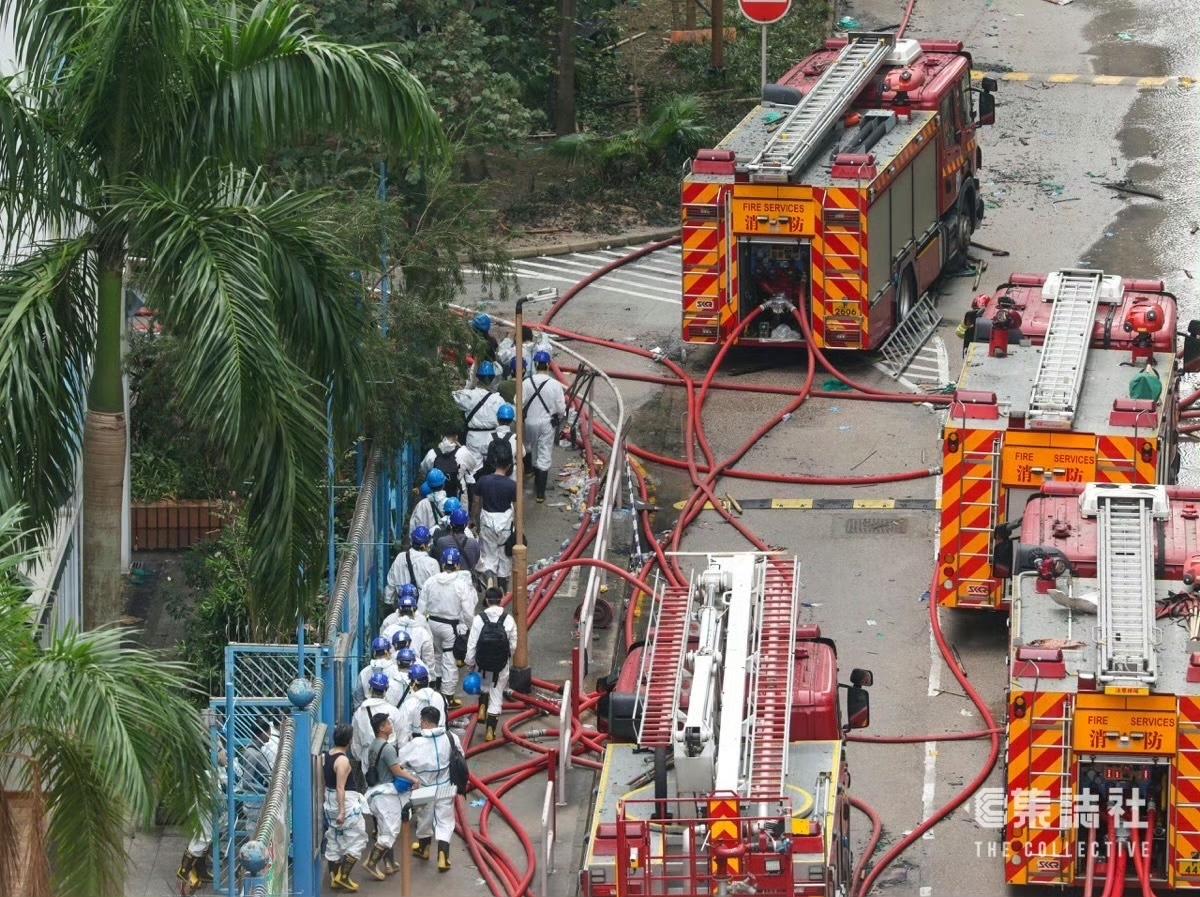 警方災難遇害者辨認組成員今日繼續搜索。