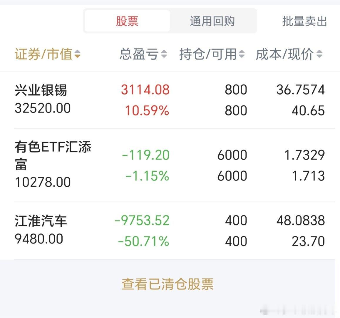 金价会涨到多高 金价又来了，我只希望江淮的股票能回本，前提是有5个涨停。目前看来