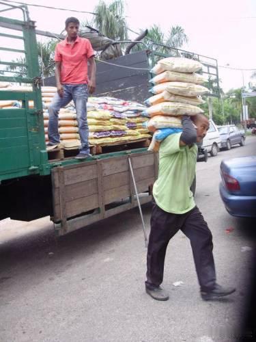 是的，一个月800公斤大米根本不够吃！1600斤米一个月，也就是一天一人吃50多