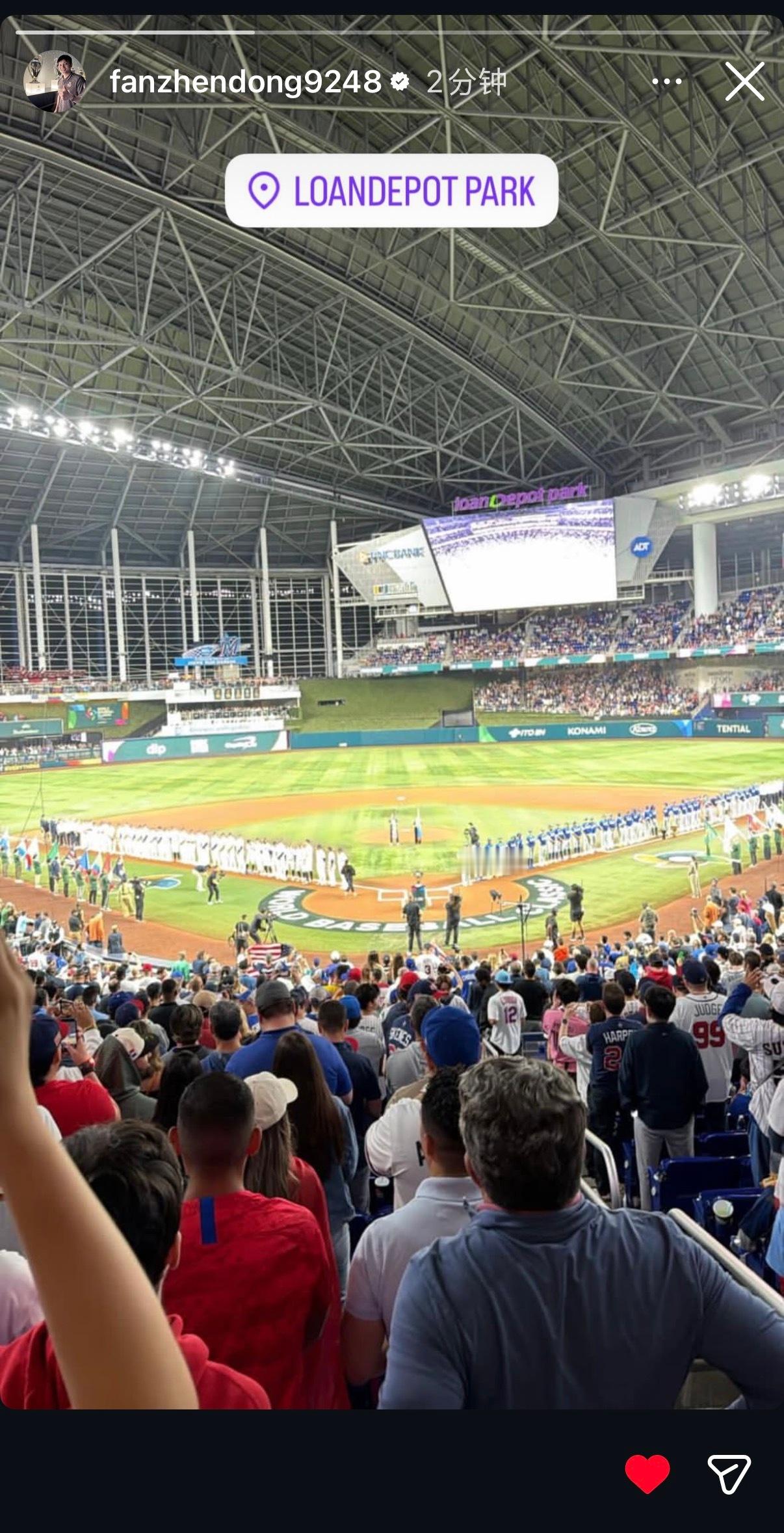 樊振东🏓 【20260318】【IG动态】Cr. Instagram @ fa