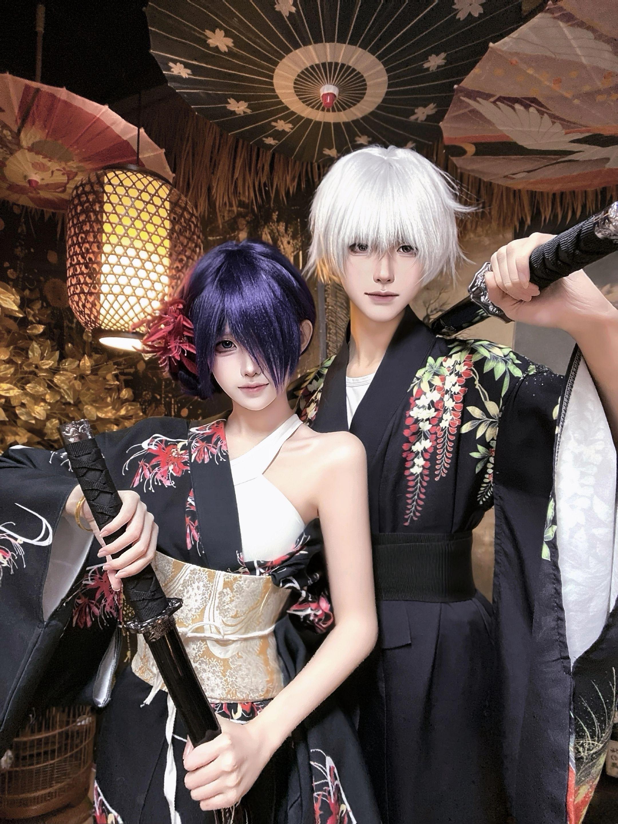 东京权威夫妇。     参考了莓主见老师画的和服私设！ooc致歉镜像致歉🥺