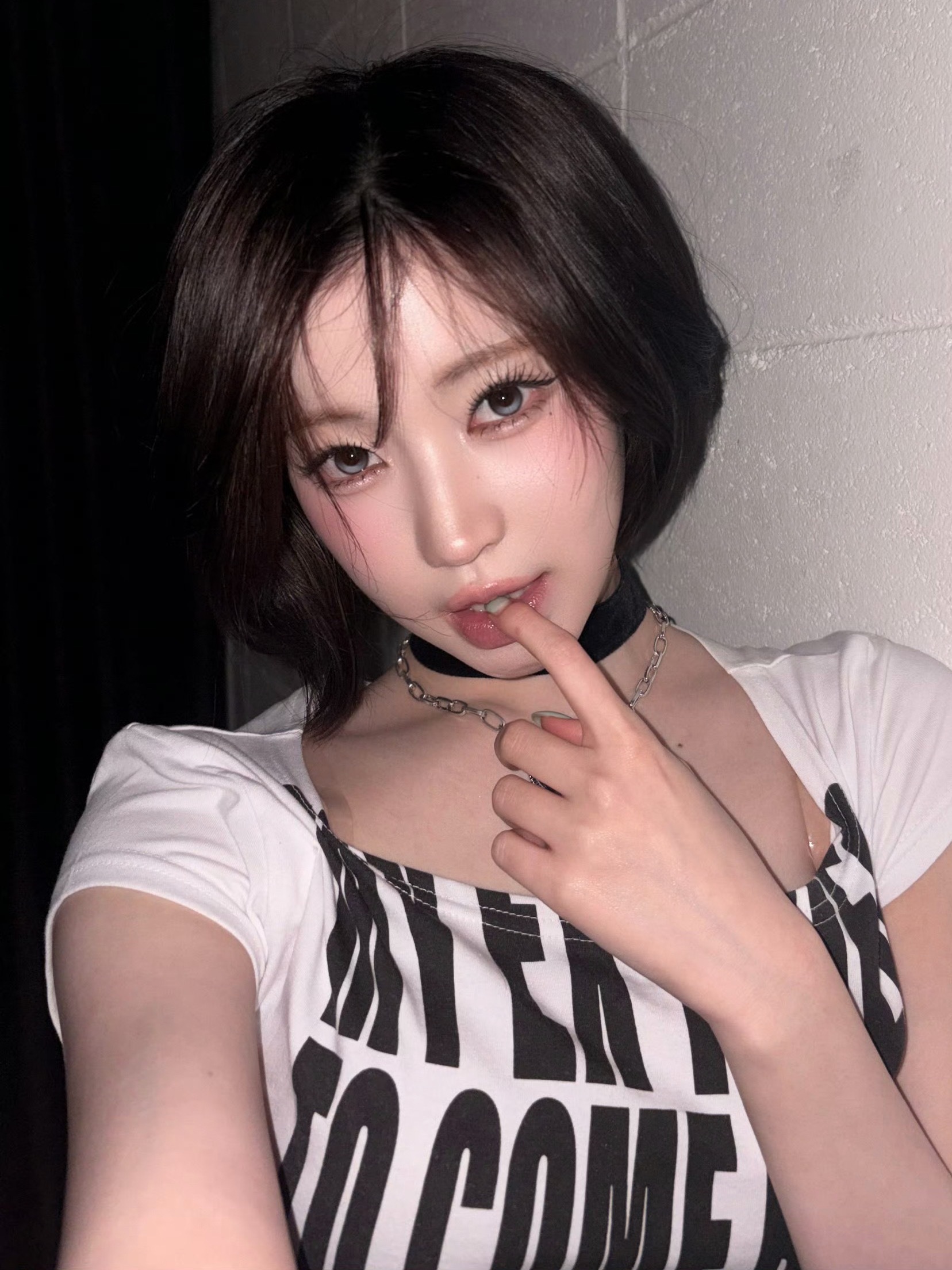 郑雅贤和asa演我学我女神剪短发 