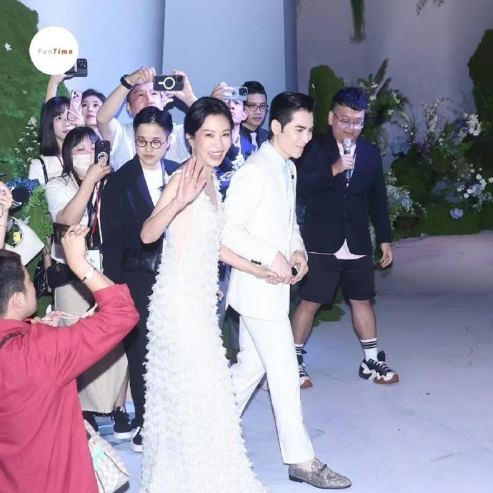 萧敬腾林有慧婚礼内场图！萧敬腾地下恋成本太高热浪之外