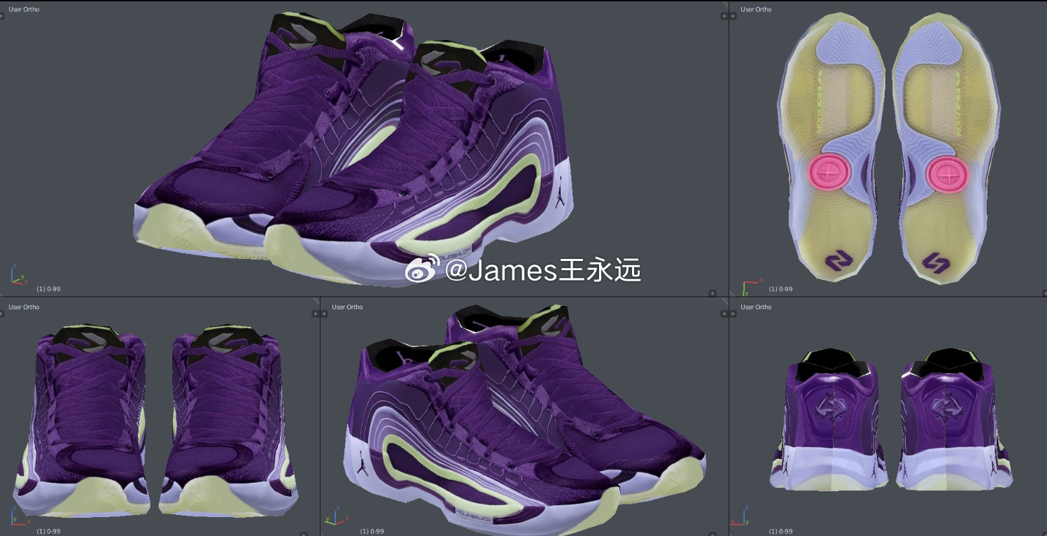 2K14  Luka 4 Purple Court 鞋补KMTS2Ksharem