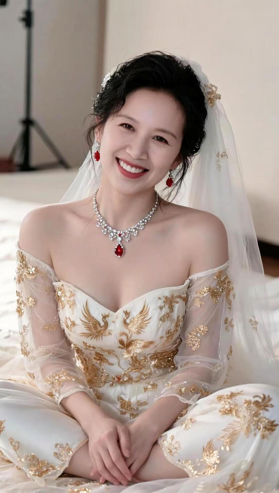 AI华丽轻纱写真 ai创作