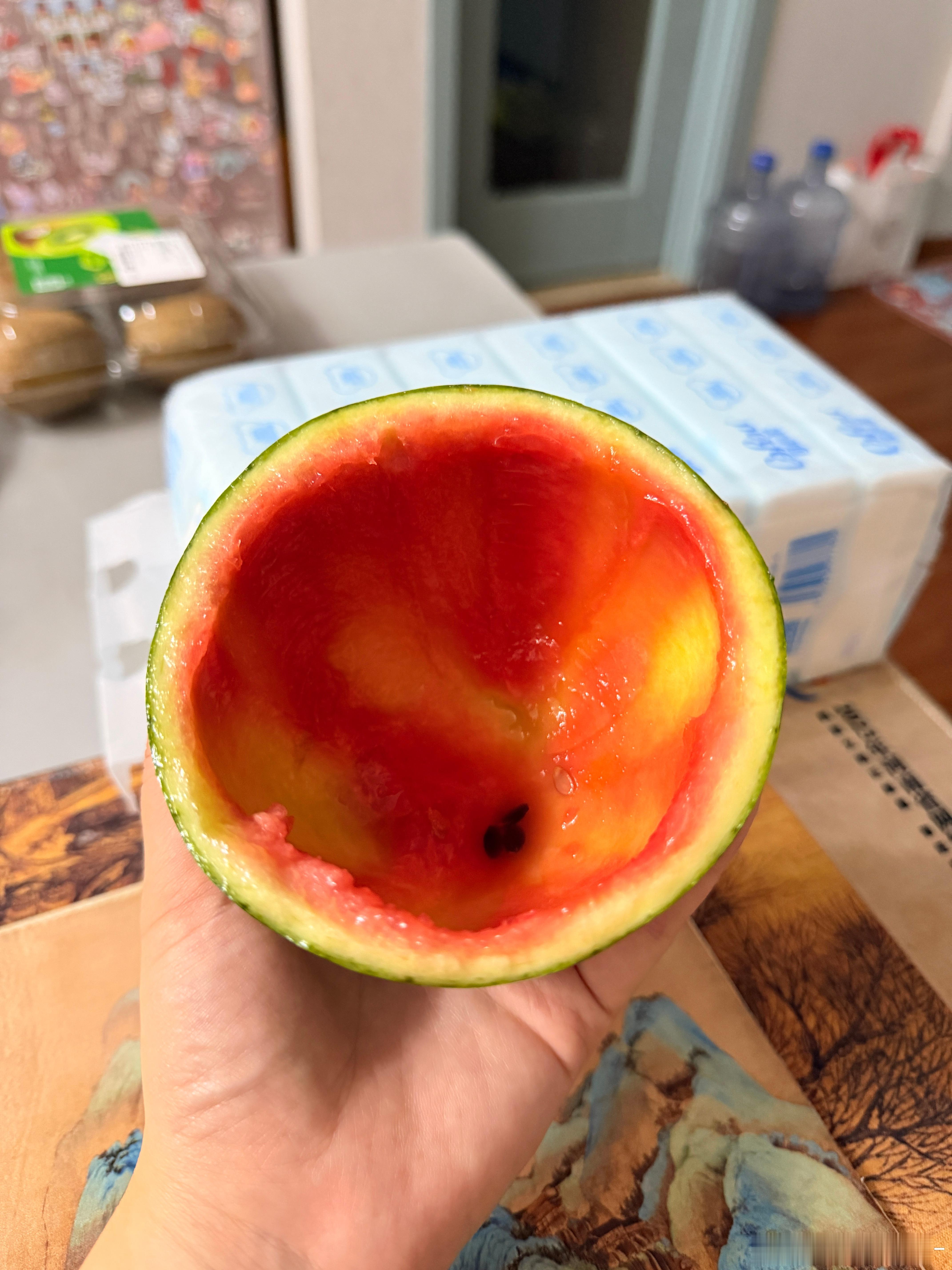 央视评河南西瓜价格暴跌吃瓜选手晚安😴我和我的美食搭子