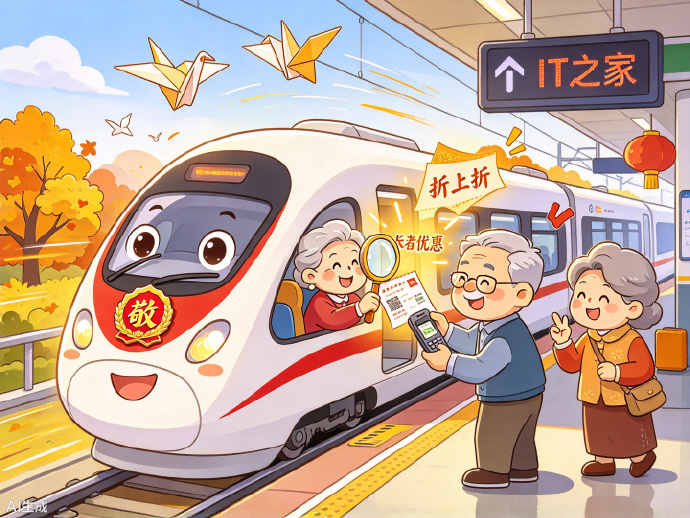 【60岁及以上老人出行折上折：购买开车时间在2026年10月18日（含）至12月