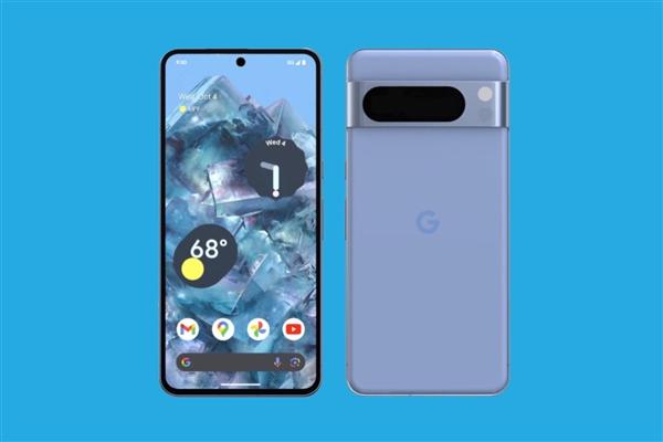 Google公布了Pixel 8系列手机的外观设计图片，它的R角更大，整机更为圆