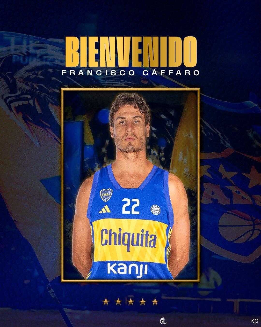 阿根廷中锋Francisco Caffaro(2000-213cm-C)回国发展