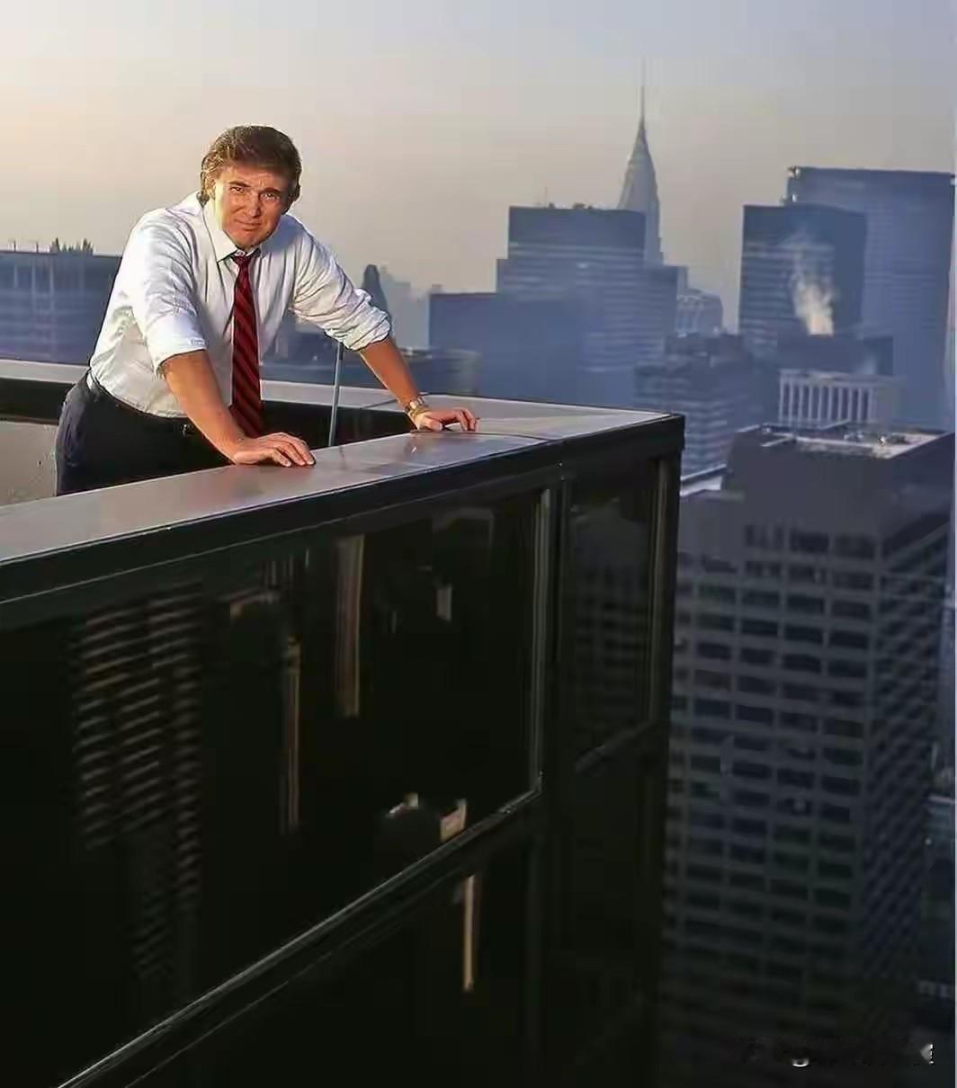 特朗普年轻时代的珍贵照片