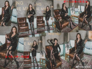 晚礼裙和黑丝...