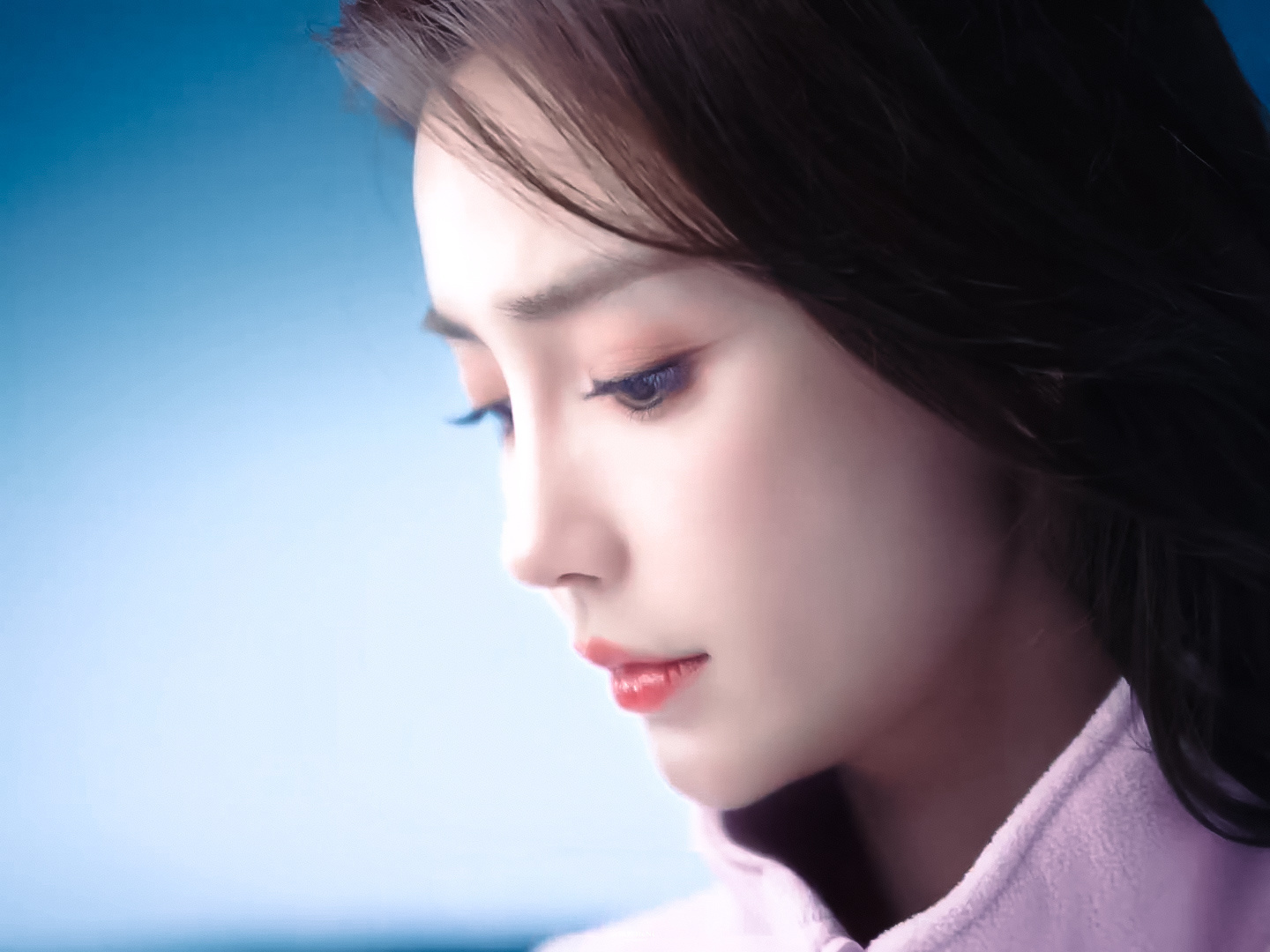 angelababy angelababy “风吹幡动 是风动 还是幡动 风未动