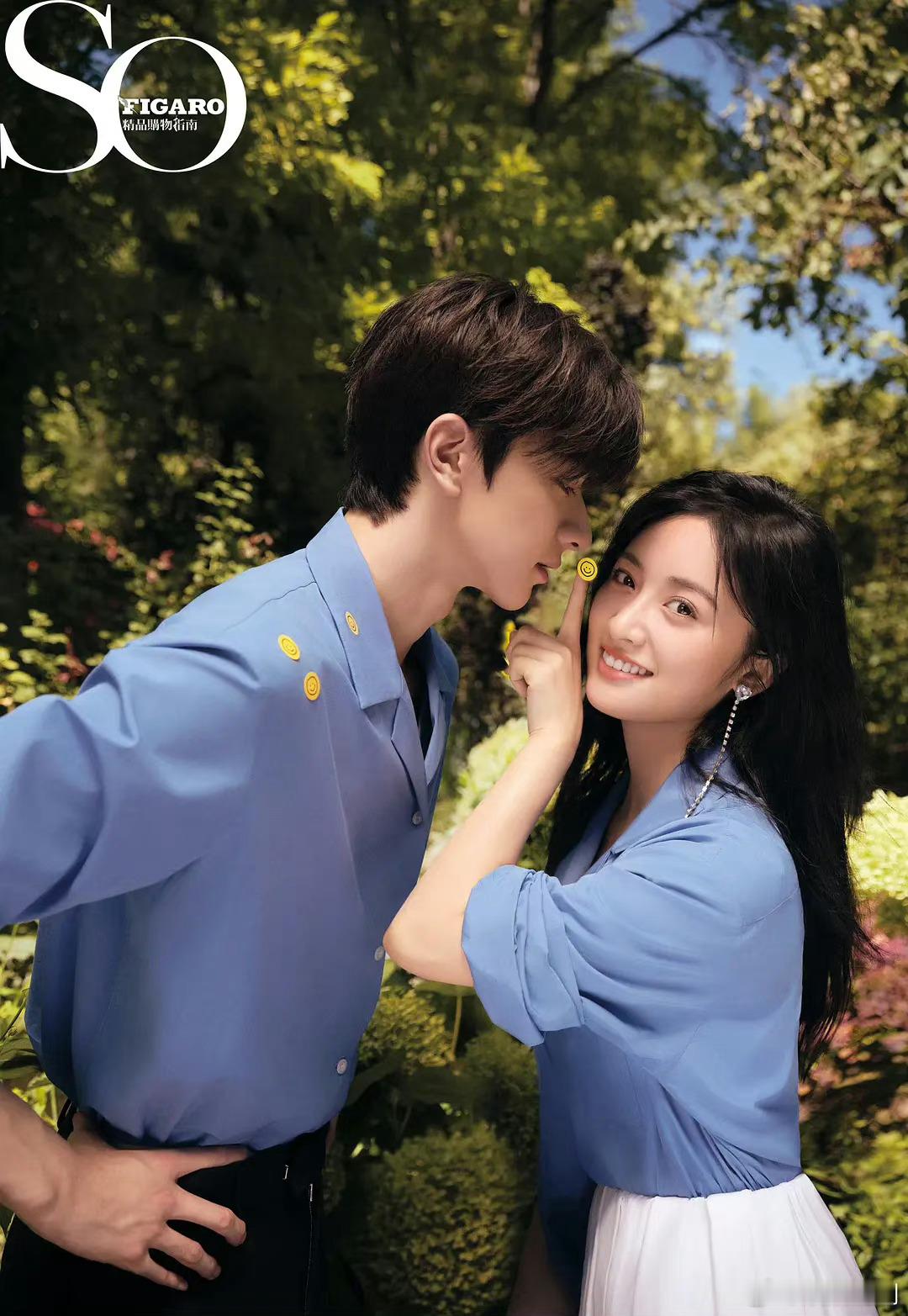 沈月都快p成周洁琼了，这也太敢p了 ​​​