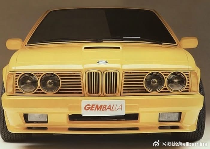 稀有车型 BMW 635 Csi By Gemballa ​​​