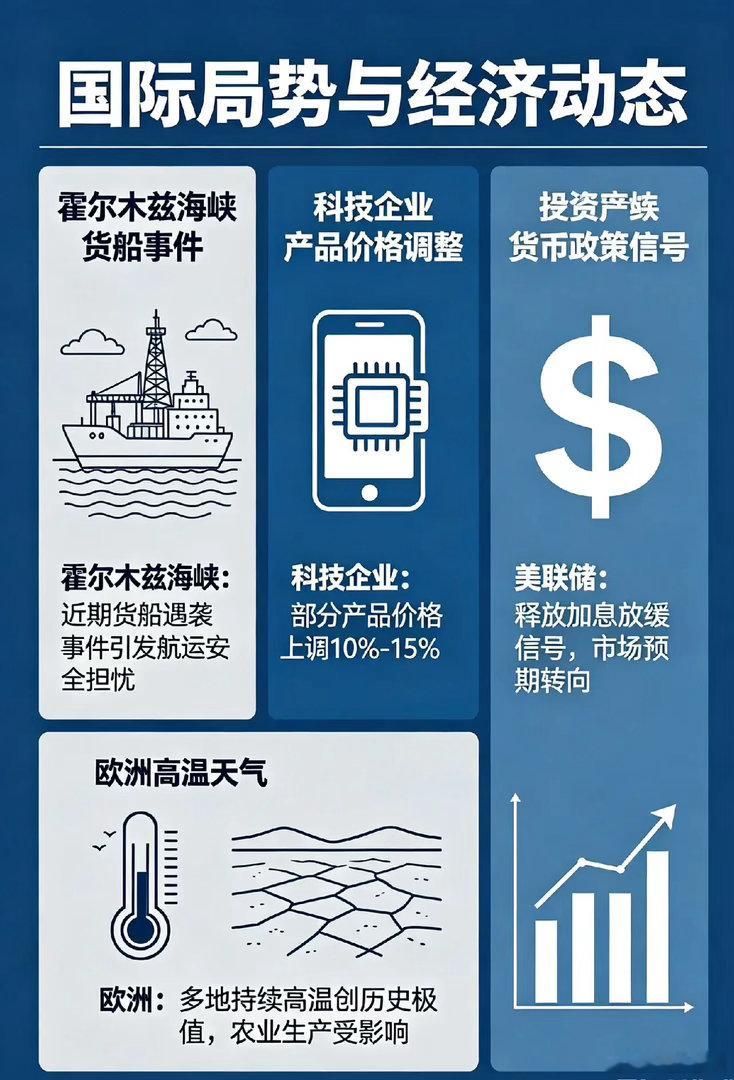 伊朗袭击货船,中概股跌2.7％,今天A股怎么办？一、热点消息①据华尔街日报，两名