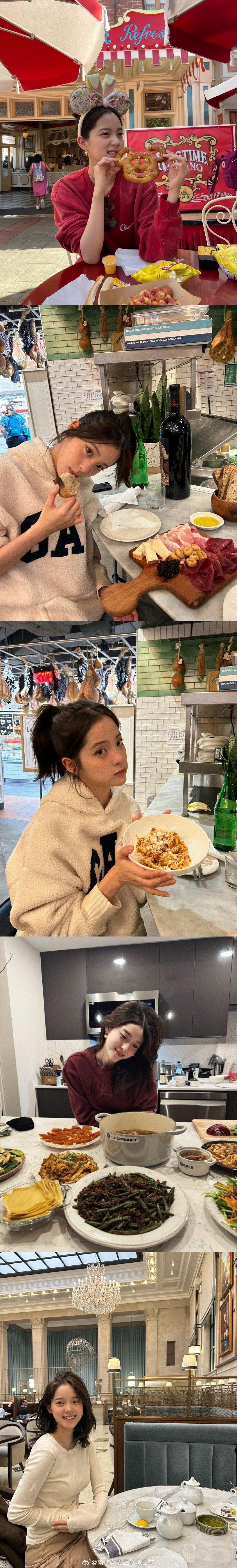 一直觉得内娱里面欧阳娜娜审美很🉑整理了一波吃饭篇 😋《经常请吃饭的漂亮姐姐》