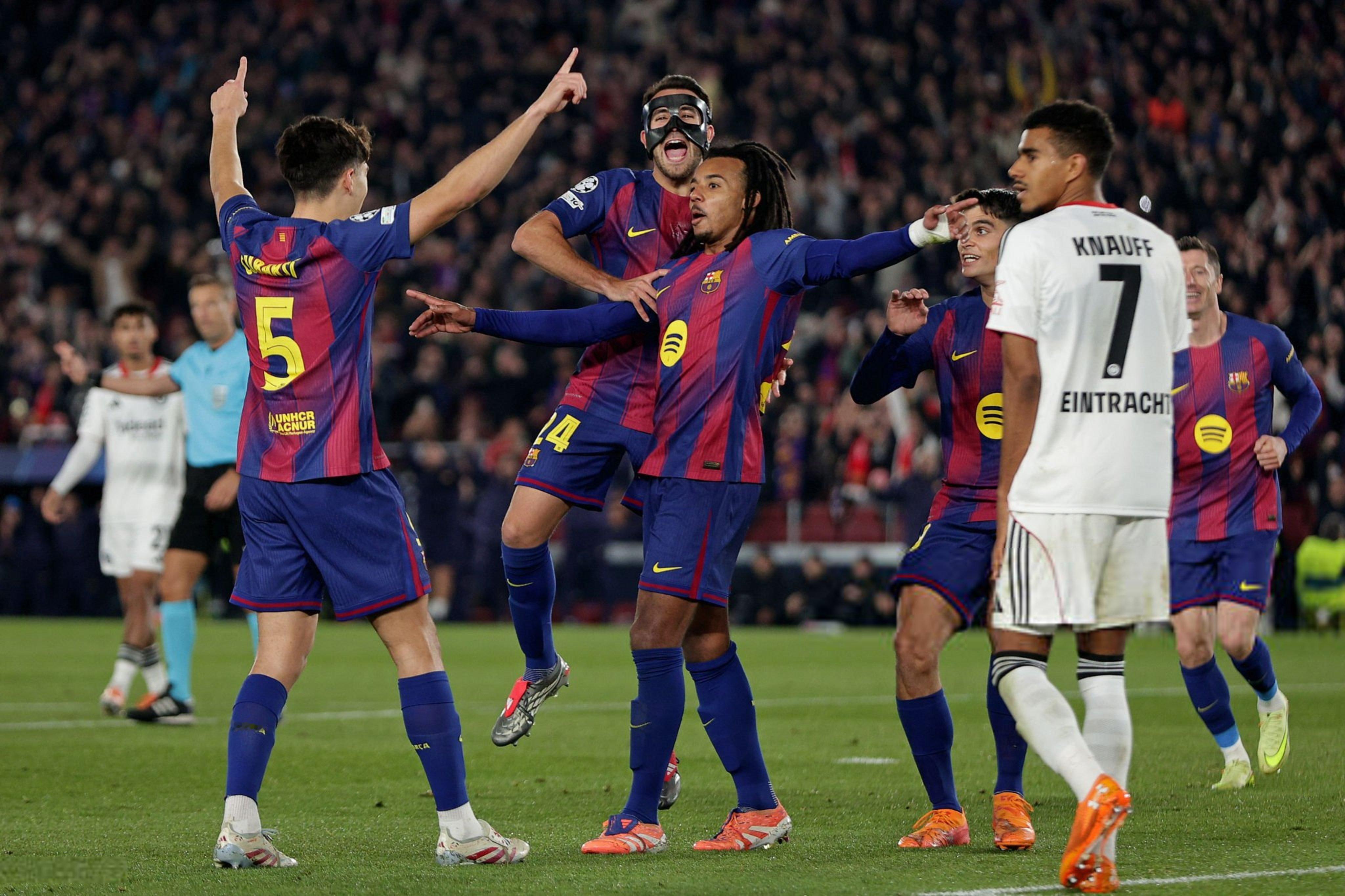 RAC1：逆转之王，巴萨队史首次在连续四场落后的情况下连赢四场： ✅ 3-1 阿