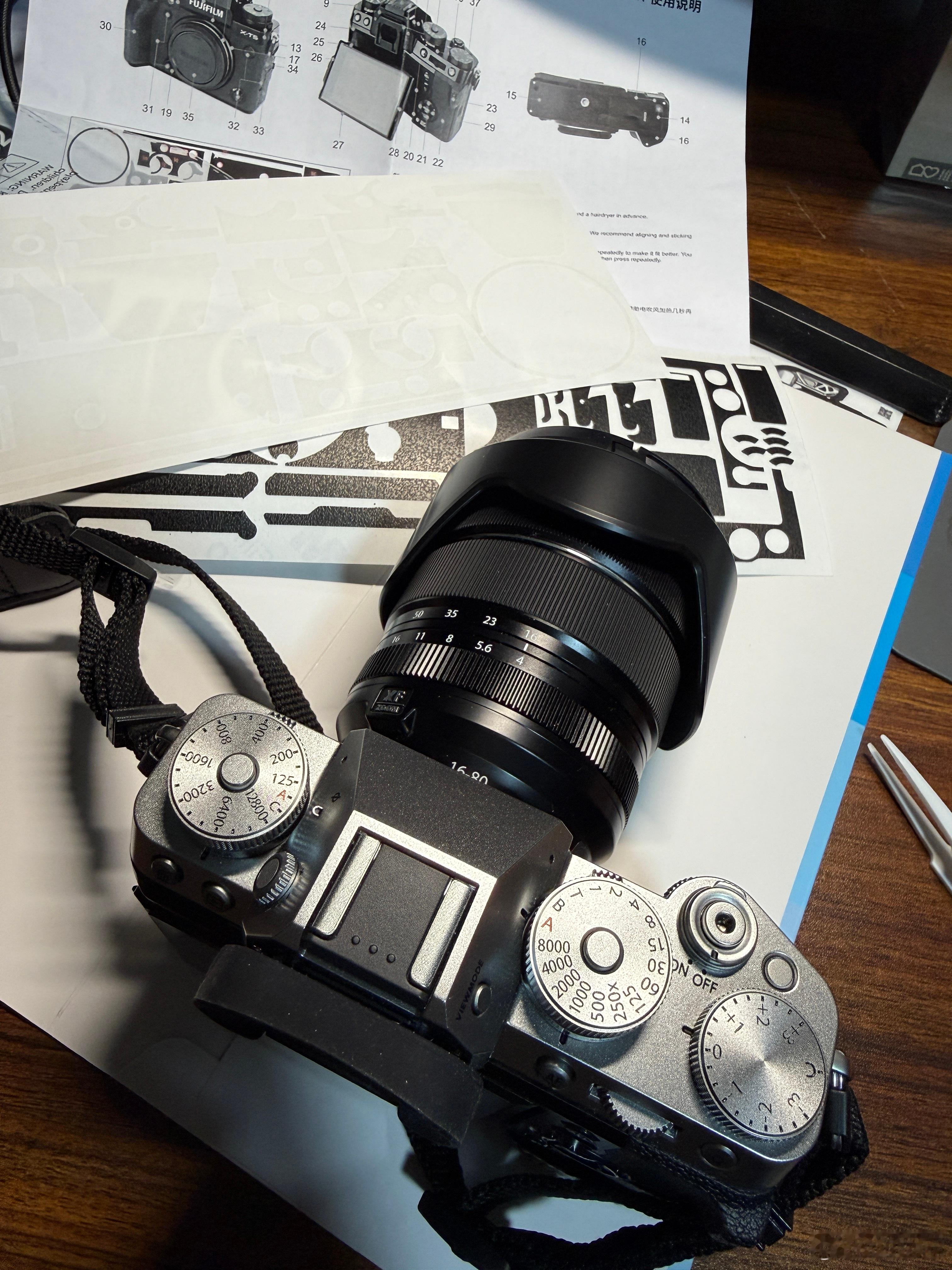 相机膜贴完我也能去天桥摆摊了各种奇奇怪怪的造型富士