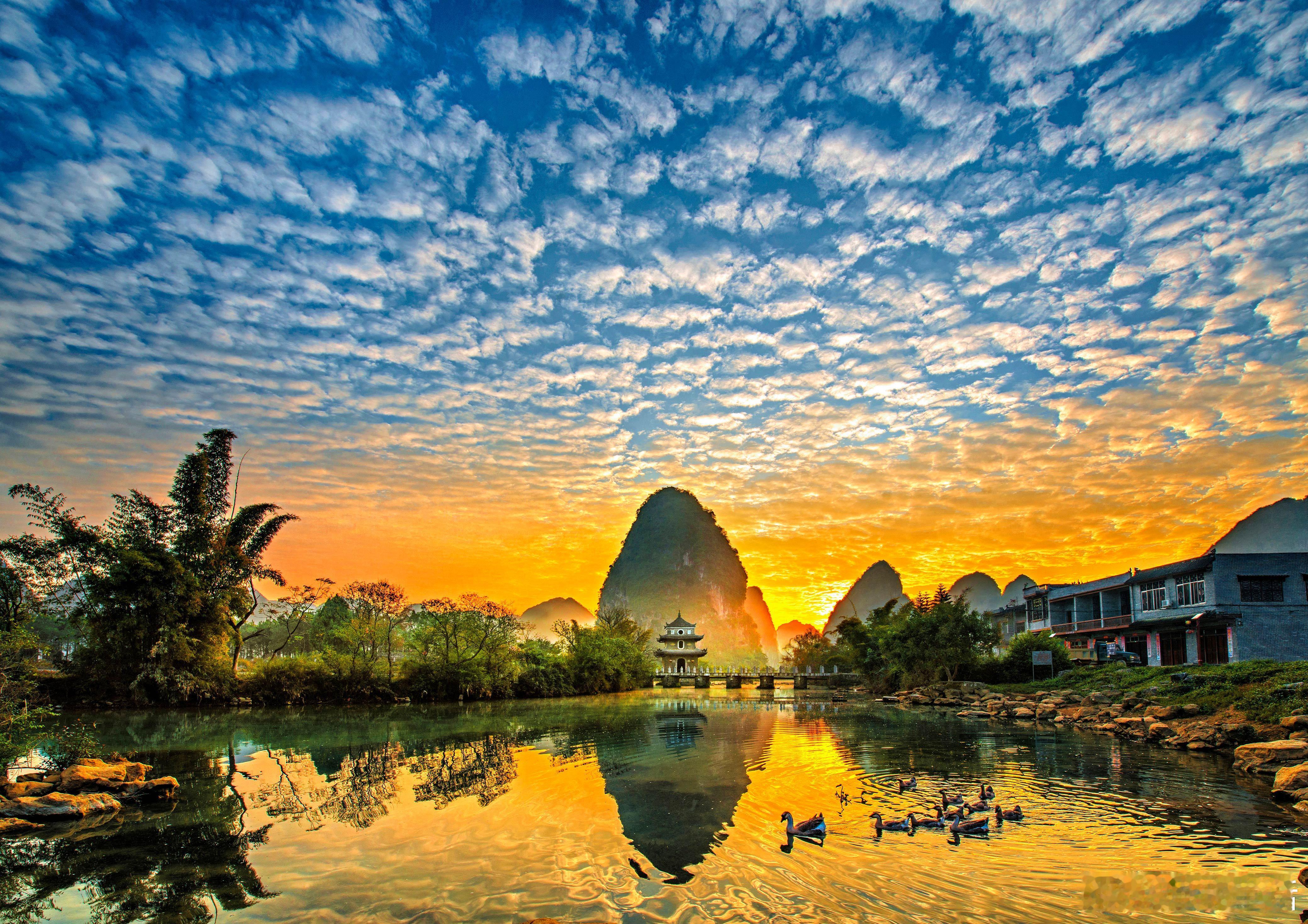 【百色旧州｜山水画境中的非遗宝藏】🍃在桂西的喀斯特峰林环抱之中，藏着一个被誉为