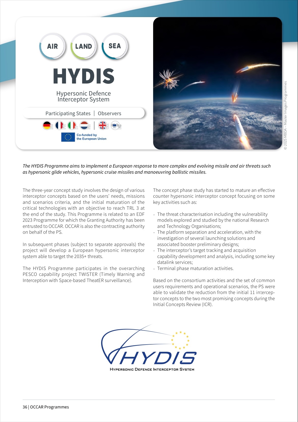 中外舰闻 烽火问鼎计划 关于“新鲜出炉”的OCCAR Business Plan