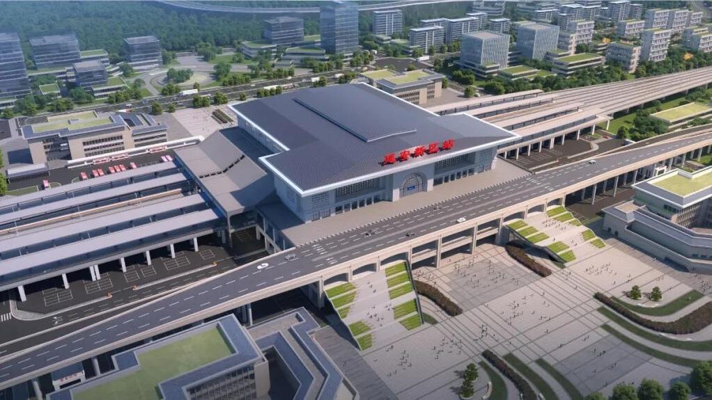 延榆高铁6座新建站房初版效果图曝光，涉及延安新区、延川、清涧北、绥德西、米脂、榆