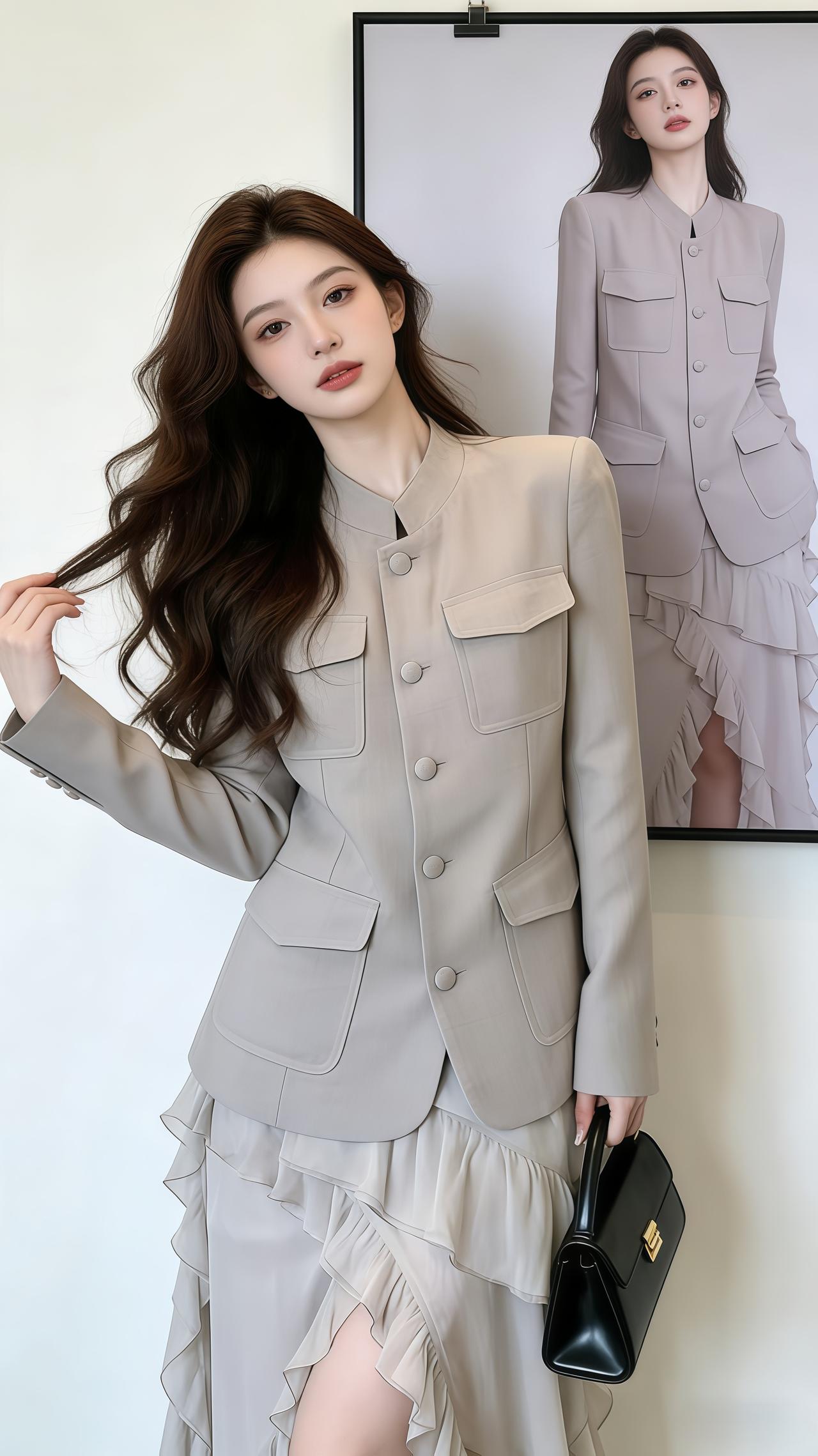 每日搭配分享👗时尚穿搭 穿出自己的风格 我的春日穿搭look 韩系穿搭穿搭