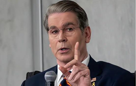 贝森特急眼了！当着全美国的面连说两遍“必须击败中国，不然没有后天”！
堂堂财长被