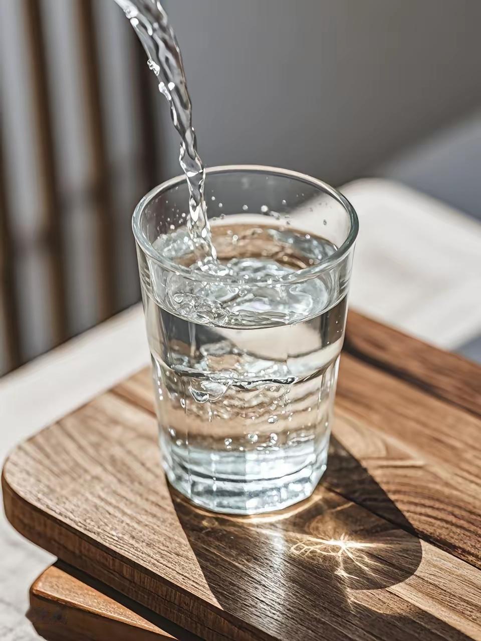 早上起床,你该喝温水还是凉水?优先喝温白开水（35~40℃），不建议晨起喝凉水。