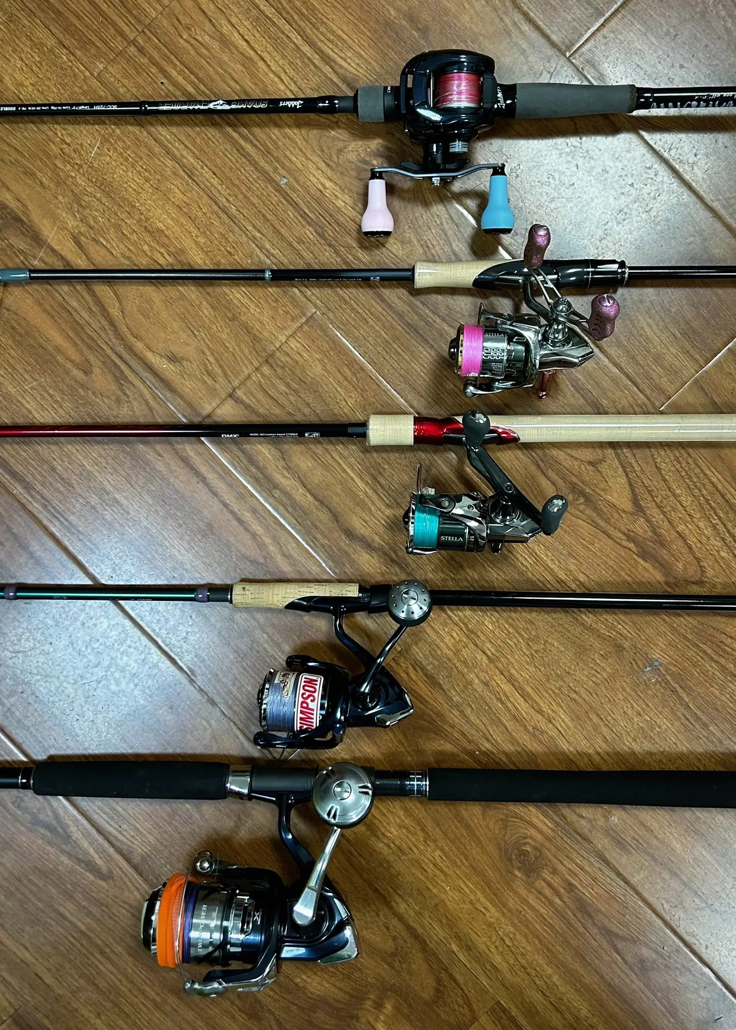 9.17二刷马代 海水微物新手套装😃。