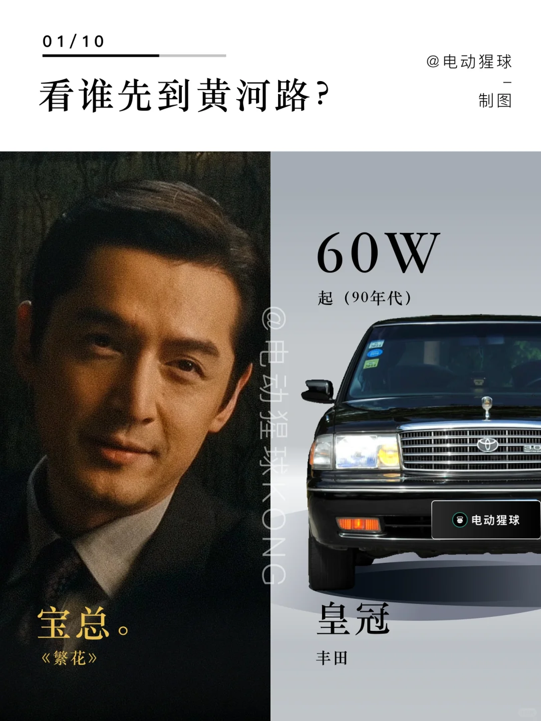 《繁花》座驾｜宝总开皇冠，魏总最有实力