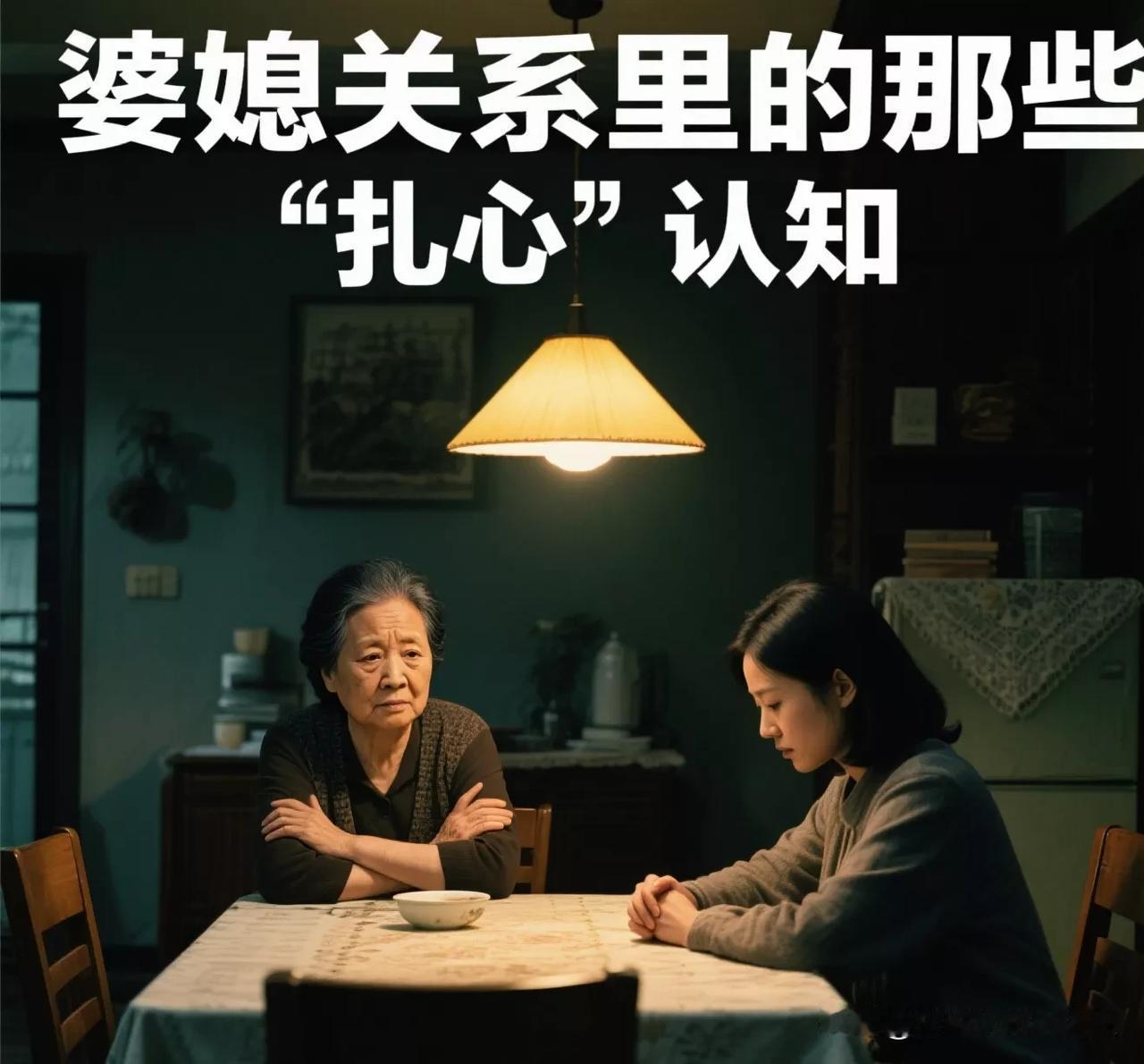 聊聊婆媳关系里的那些“扎心”认知
 
今天刷到个挺有争议的婆媳话题，想跟大家唠唠