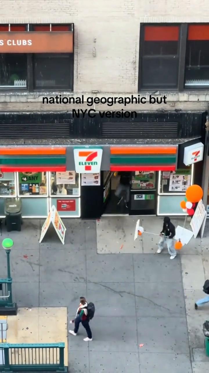 国家地理：但纽约特供版。
national geographic but。
