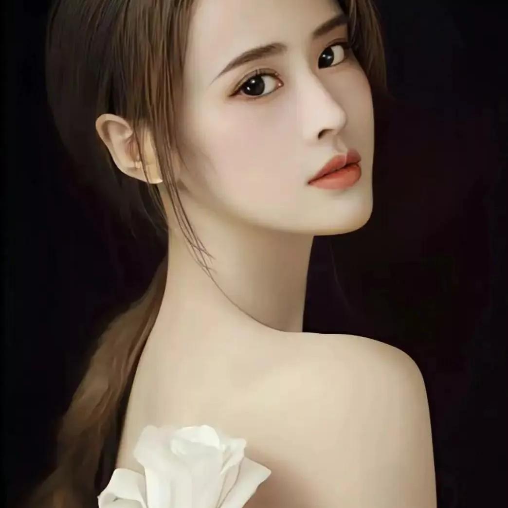 柔美如画，玫瑰相伴，浪漫女神风景玫瑰 玫瑰美人照 梦幻玫瑰写真 玫瑰淑女照