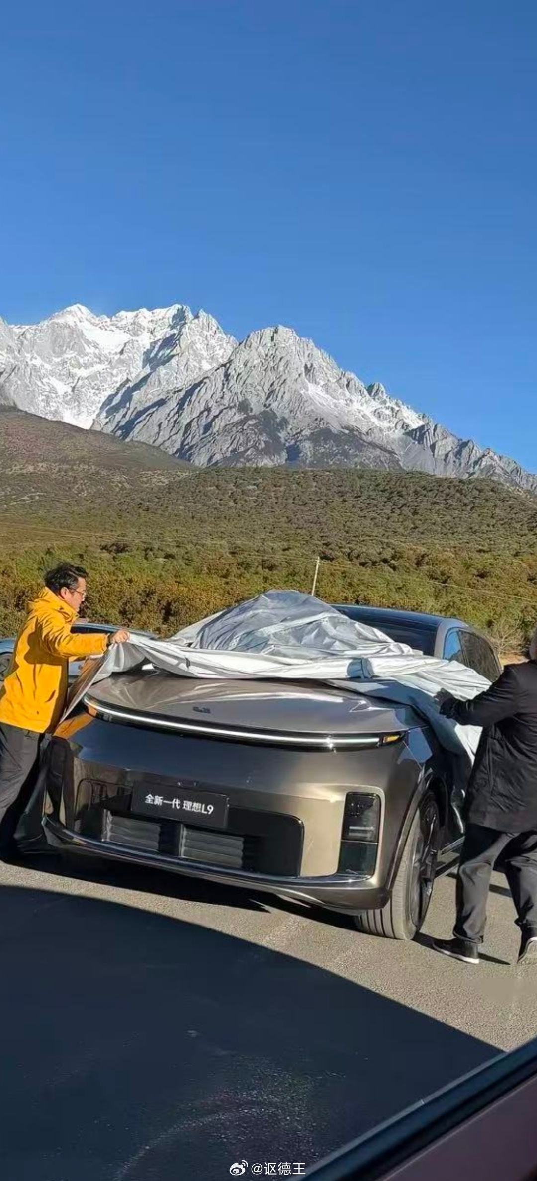 我这张比较清楚点，全新理想l9 终于快要发布了，应该就在北京车展前吧